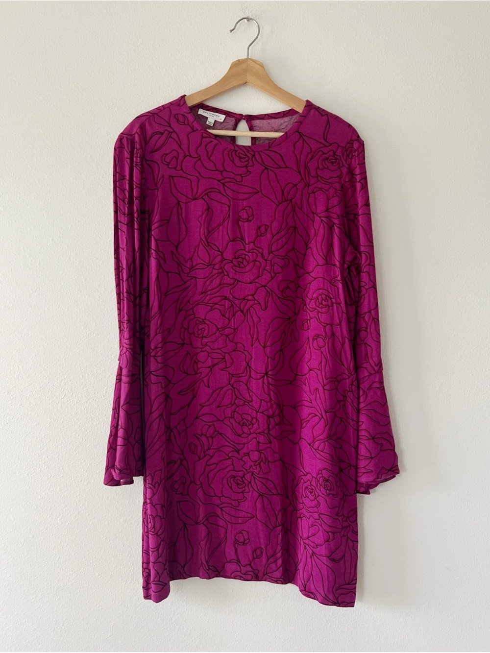 EQUIPMENT FEMME | Floral Print Silk Mini Dress | S